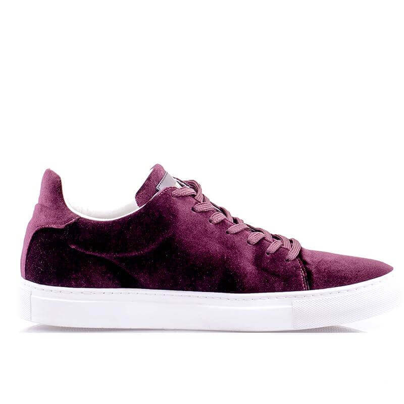 Madison Velvet Bordeaux Sneaker