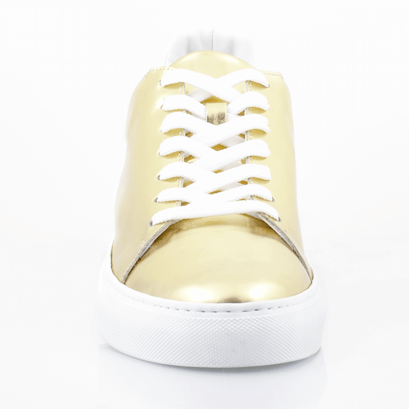 Ladies Madison Gold Sneaker