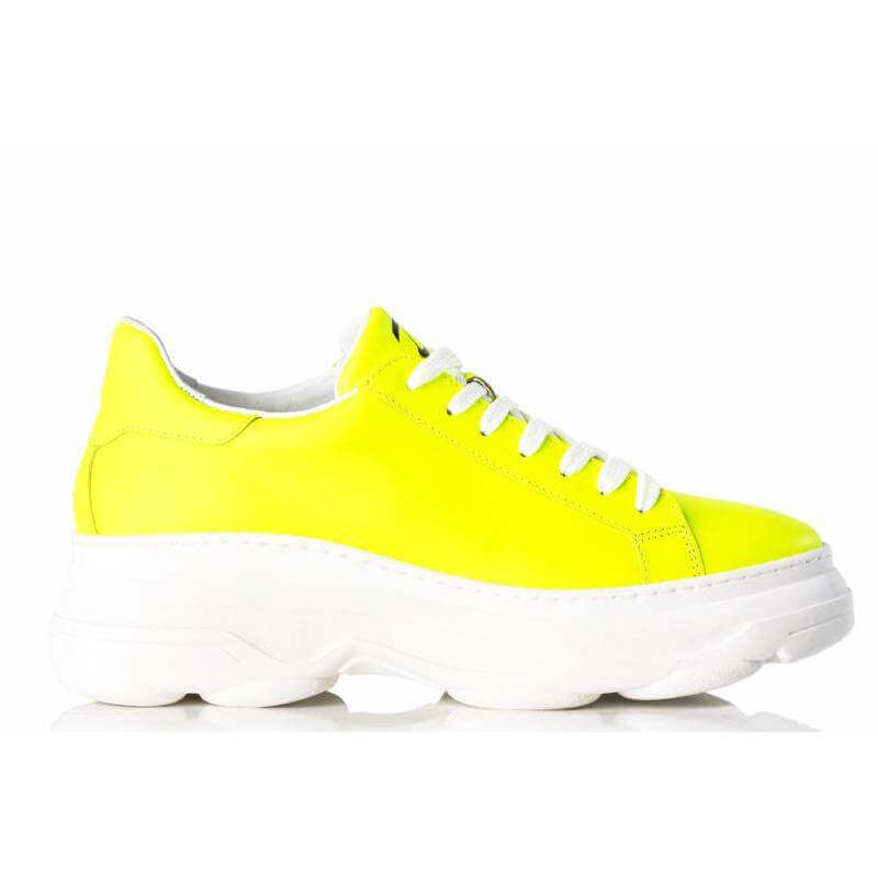 Ladies Camps Bay Yellow Sneaker