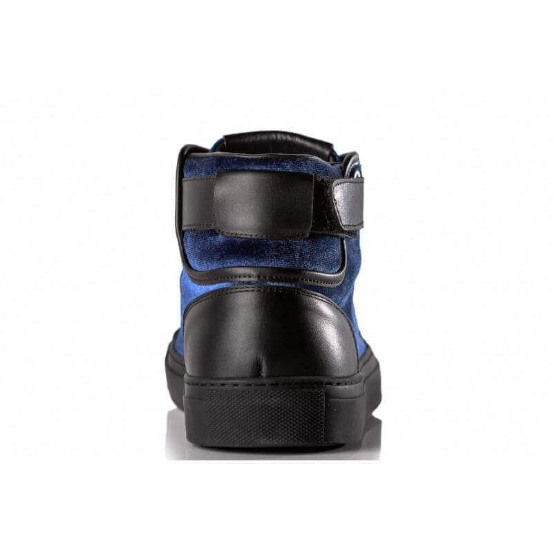 Ladies MrE Blue Velvet Sneaker (Sample sale 36, 37, 38, 39, 40)