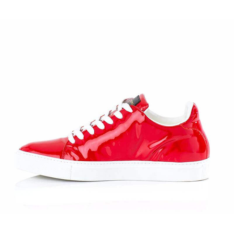 Ladies Madison Red Sneaker